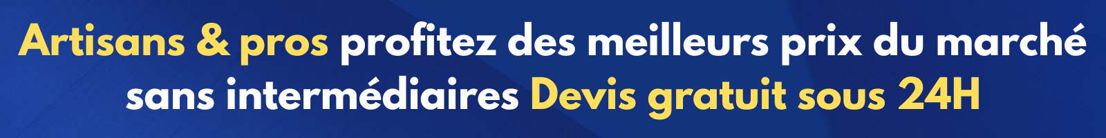 Devis pour pros